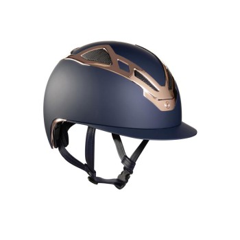 APEX CHROME HELM MATT BLAU/ROSEGOLD