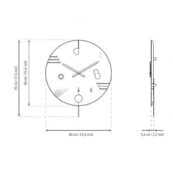 Arosio Milano Uhr ESSENTIAL Maple Midarte