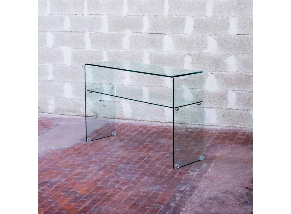 Glasartikel - Regal 120x40x80 mit transparentem Regal