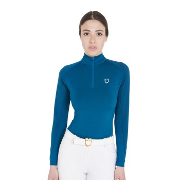 LANGÄRMELIGES SLIM-FIT-BASISLAGER FÜR DAMEN