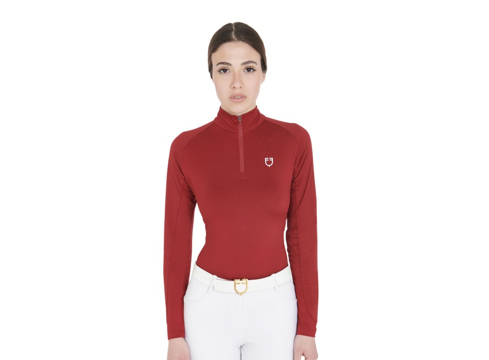 LANGÄRMELIGES SLIM-FIT-BASISLAGER FÜR DAMEN