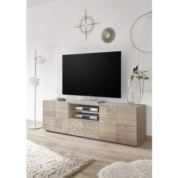 MIRO TV-Ständer 2 Türen / 1 Schublade 181x57x43 cm