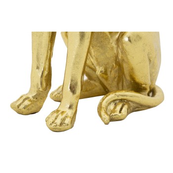 HUND MIT GOLDKRONE