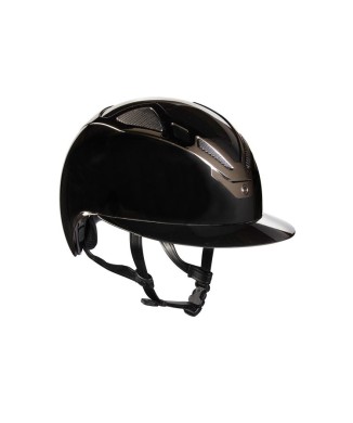 APEX CHROME LADY SCHWARZ GLÄNZENDER HELM