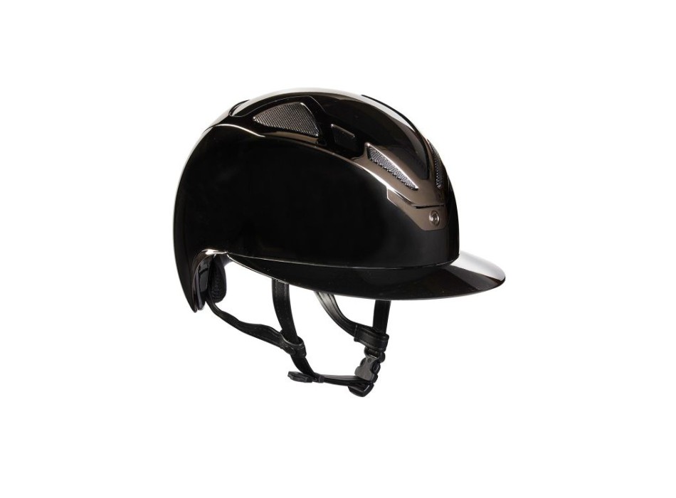 APEX CHROME LADY SCHWARZ GLÄNZENDER HELM