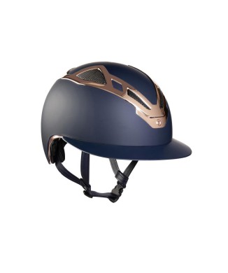 APEX CHROME LADY HELM MATT BLAU/ROSEGOLD