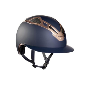 APEX CHROME LADY HELM MATT BLAU/ROSEGOLD