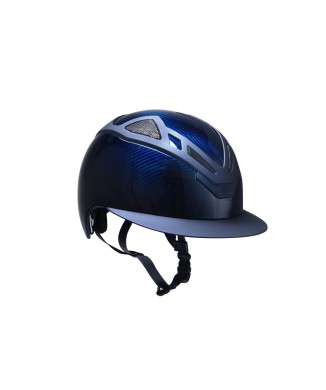 APEX FULL CARBON BLAU GLÄNZENDER DAMENHELM