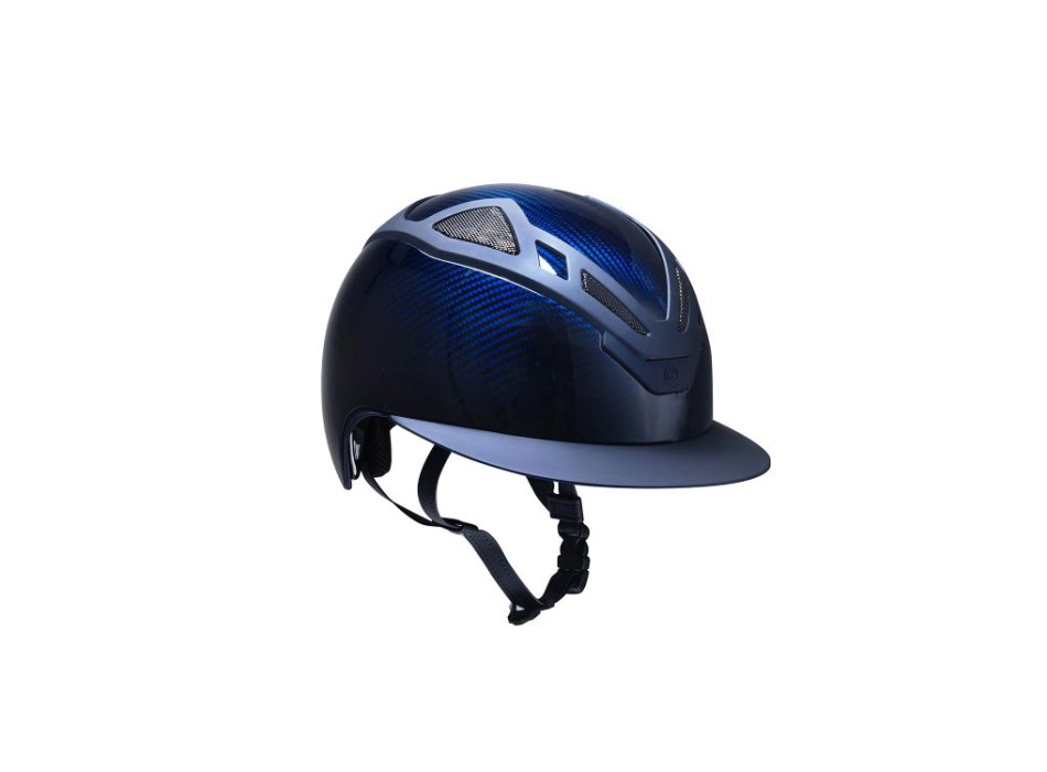 APEX FULL CARBON BLAU GLÄNZENDER DAMENHELM