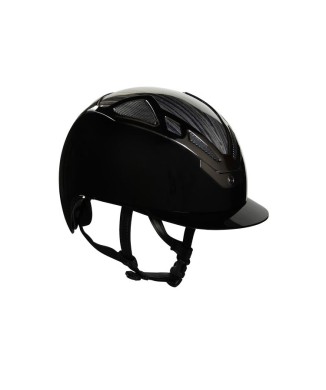 APEX WOOD SCHWARZ GLÄNZENDER HELM