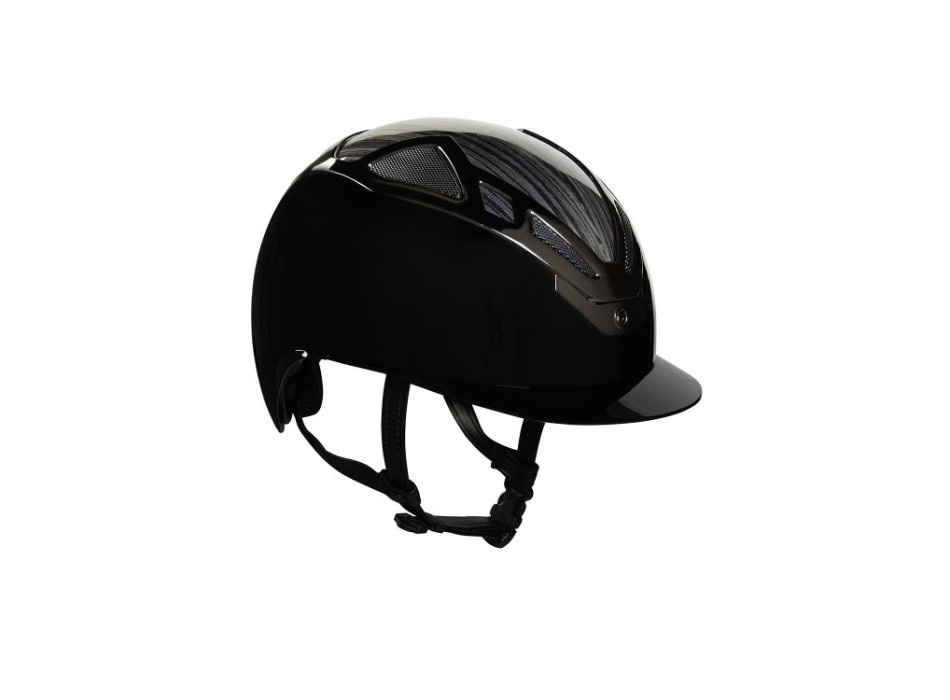 APEX WOOD SCHWARZ GLÄNZENDER HELM