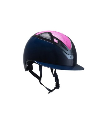 APEX WOOD LADY HELM BLAU NAVY GLÄNZEND ROSA