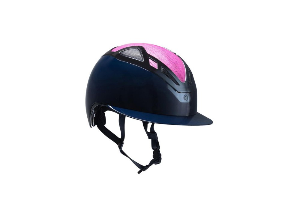 APEX WOOD LADY HELM BLAU NAVY GLÄNZEND ROSA