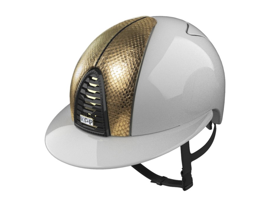 CHROME 2.0 POLISH WHITE/FRONT SNAKE METAL UNIVERSE GOLD