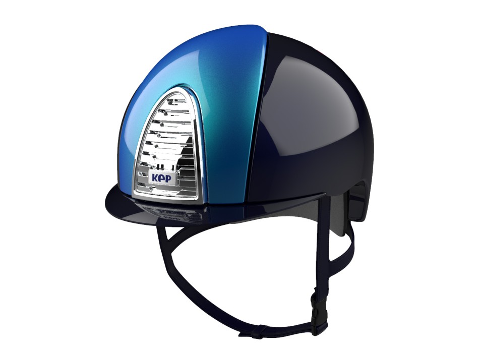 CHROME 2.0 XC POLNISCHEN BLAU/METALL-KINGFISHER-EINSÄTZE