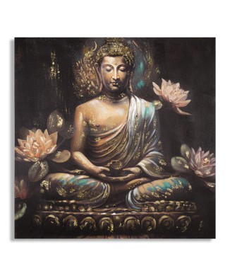 MALEREI AUF LEINWAND BUDDHA -A-