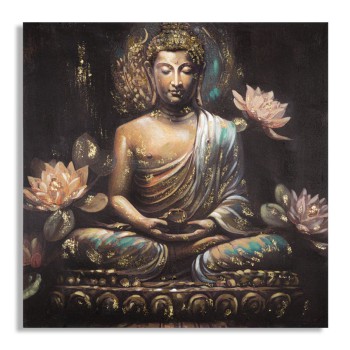 MALEREI AUF LEINWAND BUDDHA -A-