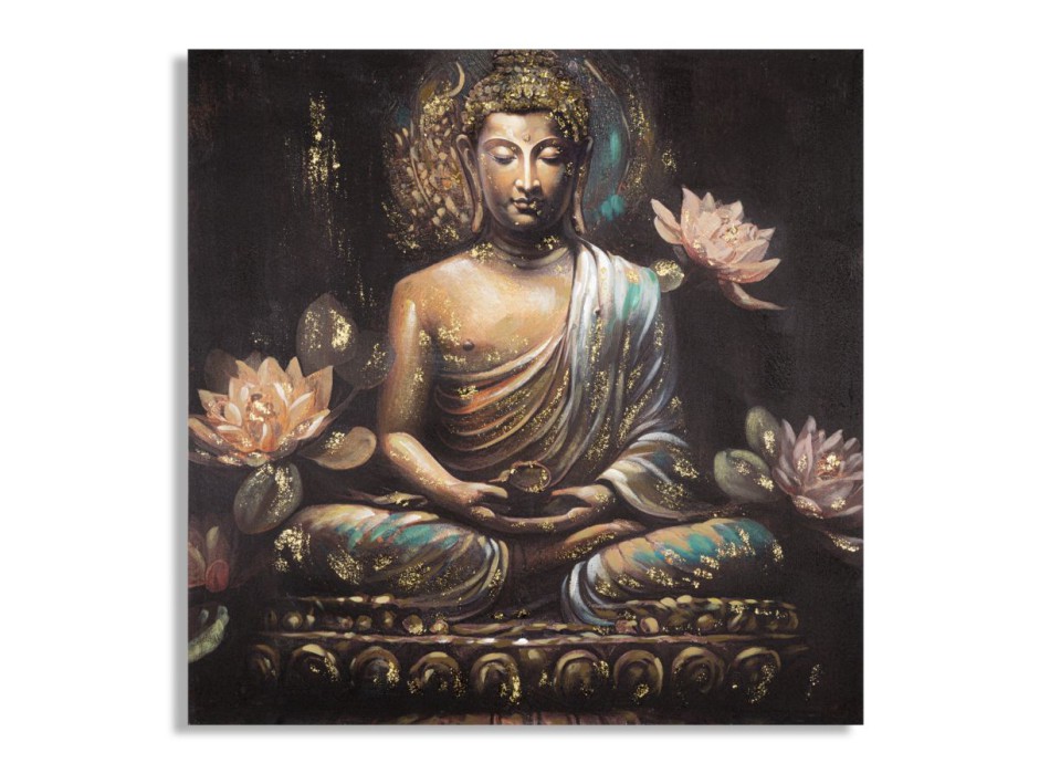 MALEREI AUF LEINWAND BUDDHA -A-