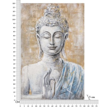 MALEREI AUF LEINWAND BUDDHA LICHT -B-