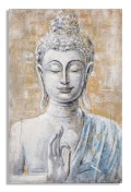 MALEREI AUF LEINWAND BUDDHA LICHT -B-