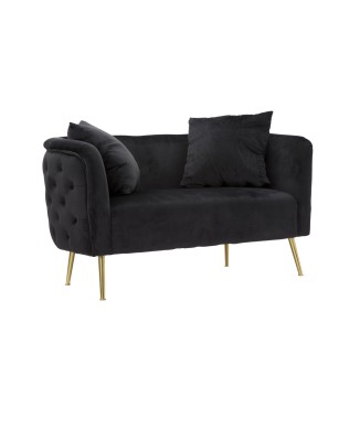 SCHWARZES BUKAREST-SOFA