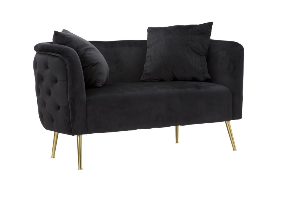 SCHWARZES BUKAREST-SOFA