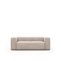 Beiges 2-Sitzer-Sofa Blok 210 cm