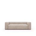 Beiges 3-Sitzer-Sofa Blok 240 cm