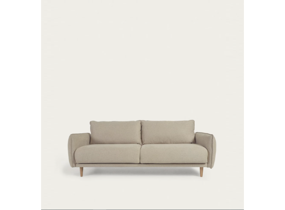 Carlota 3-Sitzer-Sofa in Beige, 213 cm