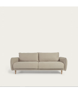 Carlota 3-Sitzer-Sofa in Beige, 213 cm