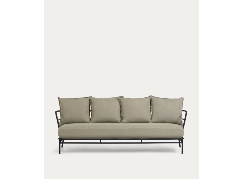 Mareluz-Sofa aus Stahl