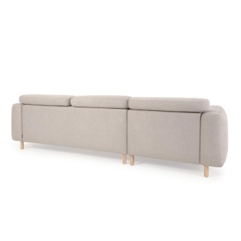 Divano Singa 3 posti con chaise longue sinistra