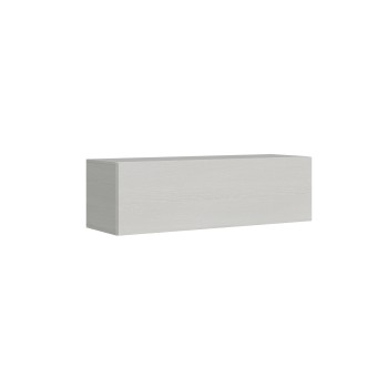 Isoka Elements - Flap TV-Wandeinheit mit Kabelverschraubung L.133,6 H.40 S.39,2 Natureiche