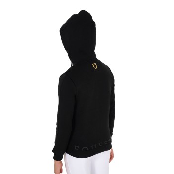 SWEATSHIRT MIT FULL ZIP FÜR MÄDCHEN UND FLEECE-INNENRAUM