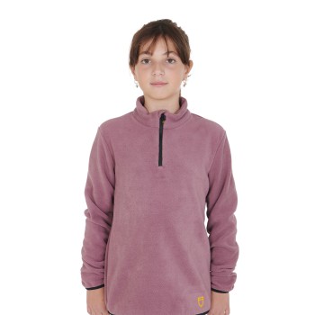 HOCHHALS-FLEECE-SWEATSHIRT FÜR MÄDCHEN