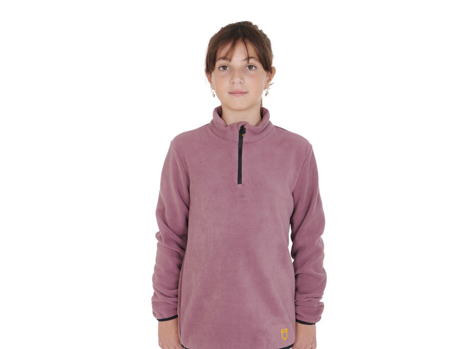 HOCHHALS-FLEECE-SWEATSHIRT FÜR MÄDCHEN