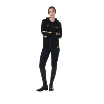 DAMEN-KAPUZENSWEATSHIRT EQUESTRO STABLE