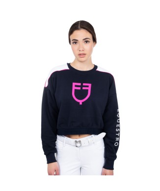 DAMEN-SWEATSHIRT MIT RUNDHALS