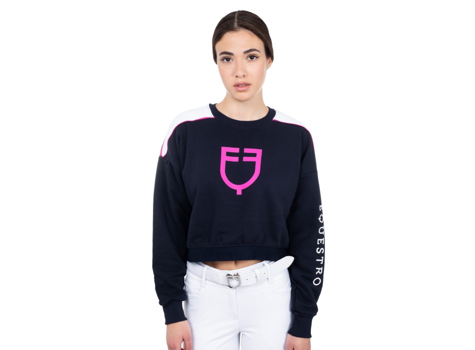 DAMEN-SWEATSHIRT MIT RUNDHALS