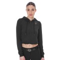 KURZES SWEATSHIRT FÜR DAMEN MIT KAPUZE