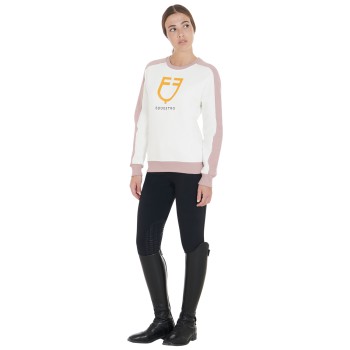 Damen-Sweatshirt mit Rundhalsausschnitt und Logo-Aufdruck