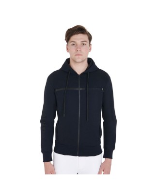 HERREN-INTERLOCK-SWEATSHIRT MIT VOLLSTÄNDIGEM ZIP