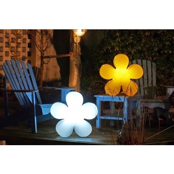 Leuchtende Blume 40 cm 32404W 8 Seasons Design