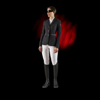 Equestro Ridertechnology Damen-Wettkampfjacke mit heißversiegelten Nähten