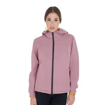 REGENSCHUTZJACKE FÜR DAMEN AUS TECHNISCHEM STOFF