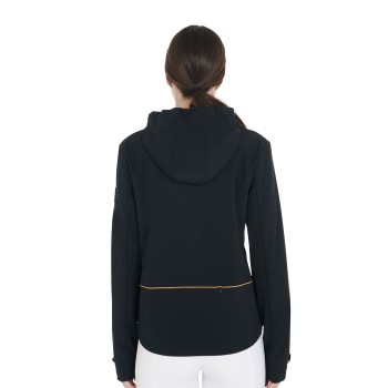 WINDDICHTE SOFTSHELL-JACKE MIT REISSVERSCHLUSS FÜR DAMEN