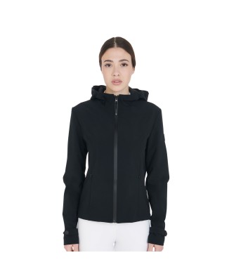 WINDDICHTE SOFTSHELL-JACKE MIT REISSVERSCHLUSS FÜR DAMEN