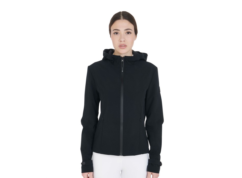 WINDDICHTE SOFTSHELL-JACKE MIT REISSVERSCHLUSS FÜR DAMEN