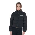 KURZE DAUNENJACKE FÜR DAMEN AUS STRETCHSTOFF