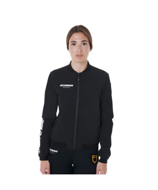 KURZE DAUNENJACKE AUS BI-MATERIAL FÜR DAMEN